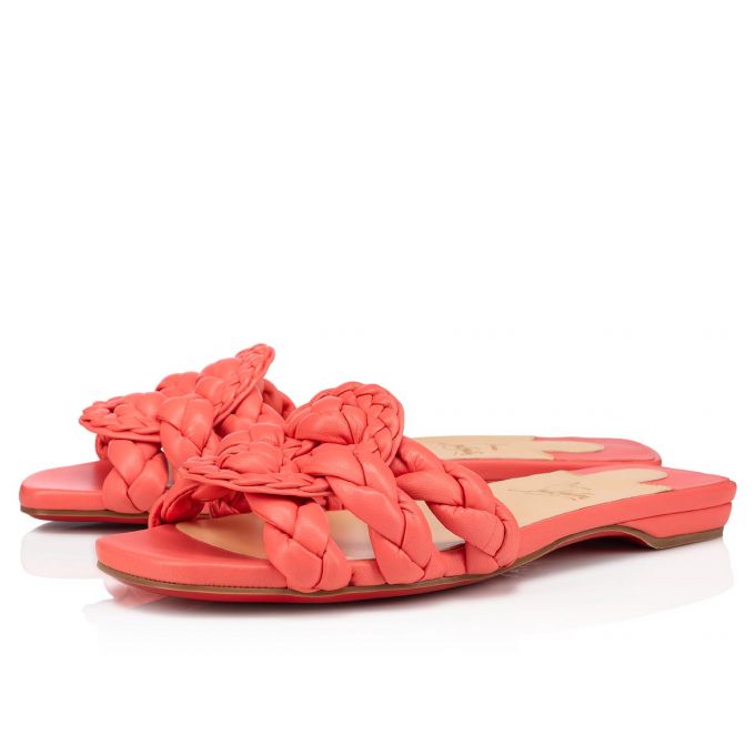 Sandalias Christian Louboutin Marmela Nappa Sandals Mujer Rosas | MX-44976