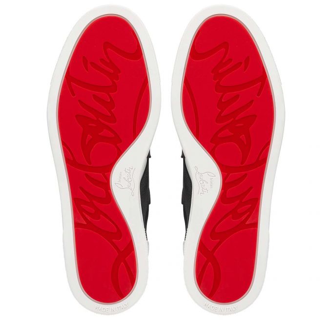 Tenis Christian Louboutin Elastikid 000 Calf Sneakers Mujer Blancos Negros | MX-63933