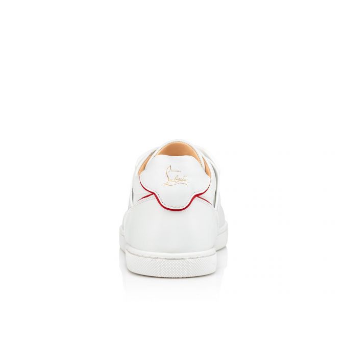 Tenis Christian Louboutin Elastikid 000 Calf Sneakers Mujer Blancos Rojos | MX-71907