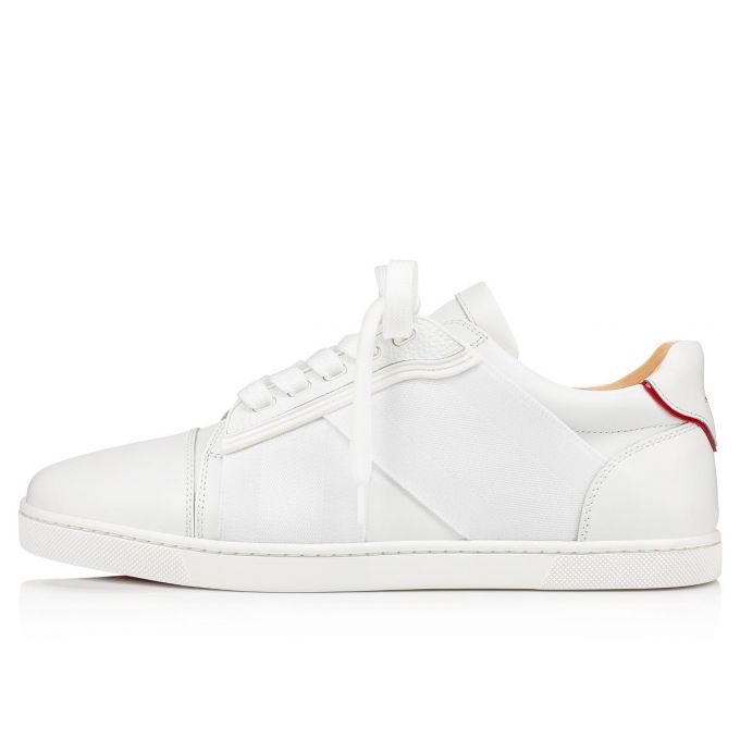 Tenis Christian Louboutin Elastikid 000 Version Calf Sneakers Mujer Blancos | MX-81266