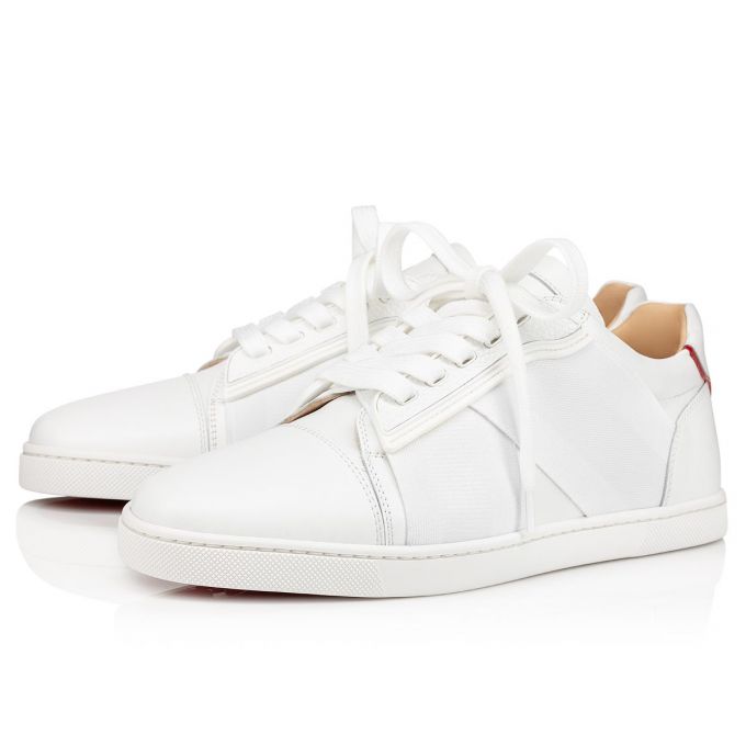 Tenis Christian Louboutin Elastikid 000 Version Calf Sneakers Mujer Blancos | MX-81266