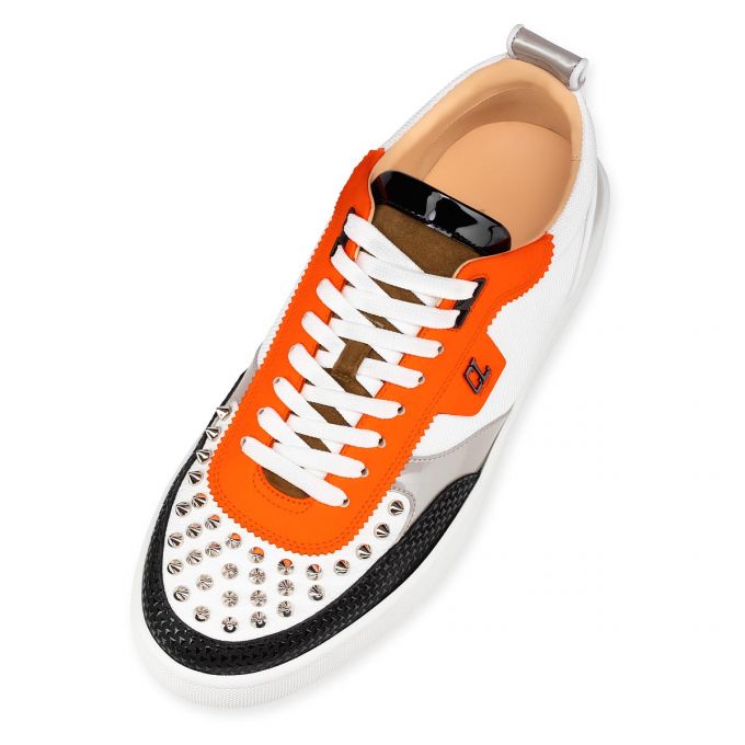 Tenis Christian Louboutin Happyrui Spikes Creative Cuero Sneakers Hombre Multicolor | MX-60807