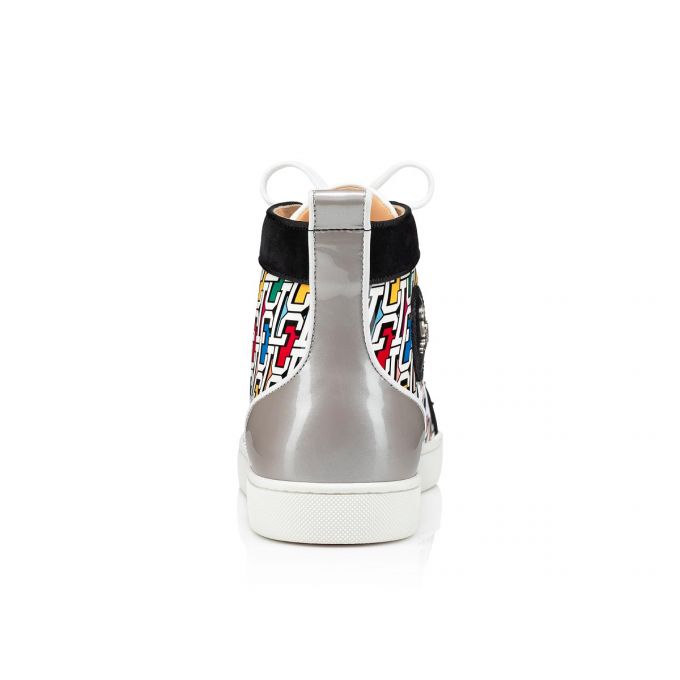 Tenis Christian Louboutin Lou Spikes Orlato Calf Sneakers Hombre Multicolor | MX-02211