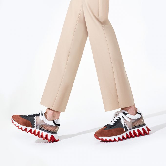 Tenis Christian Louboutin Loubishark Version Pvc Sneakers Hombre Multicolor | MX-36663