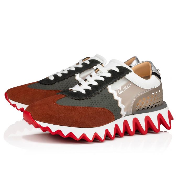 Tenis Christian Louboutin Loubishark Version Pvc Sneakers Hombre Multicolor | MX-36663