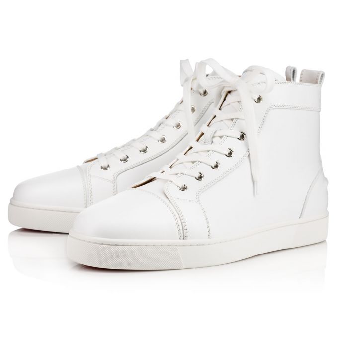 Tenis Christian Louboutin Louis 000 Calf Sneakers Hombre Blancos | MX-94973