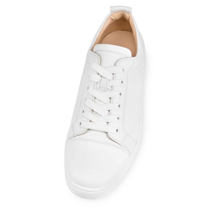 Tenis Christian Louboutin Louis Junior 000 Calf Sneakers Hombre Blancos | MX-78887