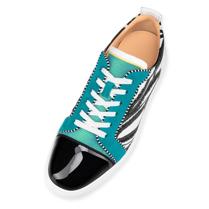 Tenis Christian Louboutin Louis Junior Orlato Algodon Sneakers Hombre Multicolor | MX-06814