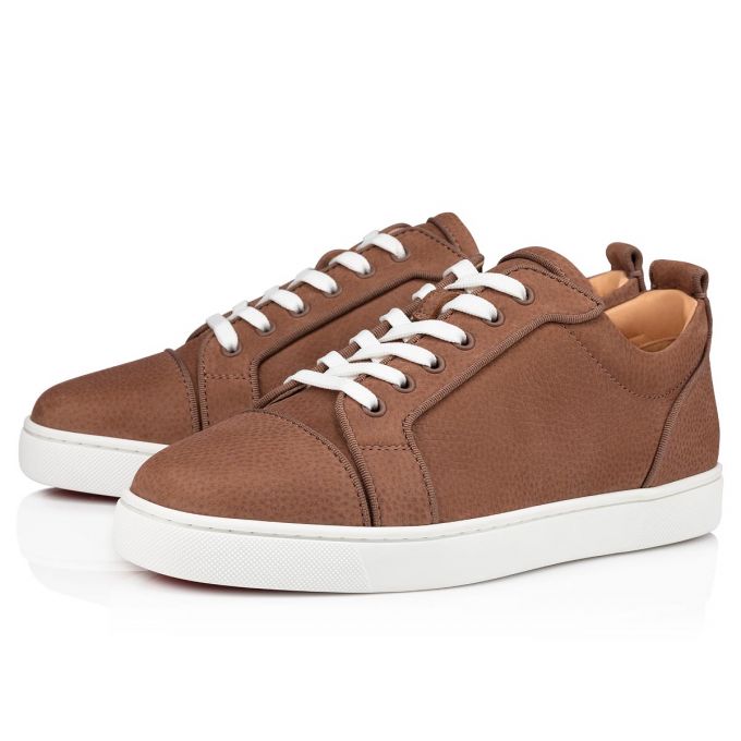 Tenis Christian Louboutin Louis Junior Orlato Calf Sneakers Hombre Marrom | MX-72265