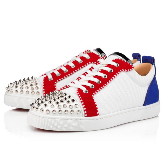 Tenis Christian Louboutin Louis Junior Spikes Orlato Creative Fabric Sneakers Hombre Multicolor | MX-66031