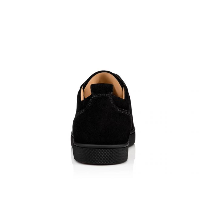 Tenis Christian Louboutin Louis Junior Sp 000 Veau Velours Sneakers Hombre Negros | MX-95437