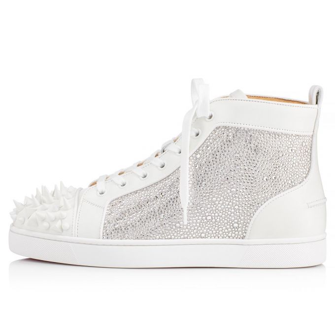 Tenis Christian Louboutin Louis No Limit Calf Sneakers Hombre Blancos | MX-08037