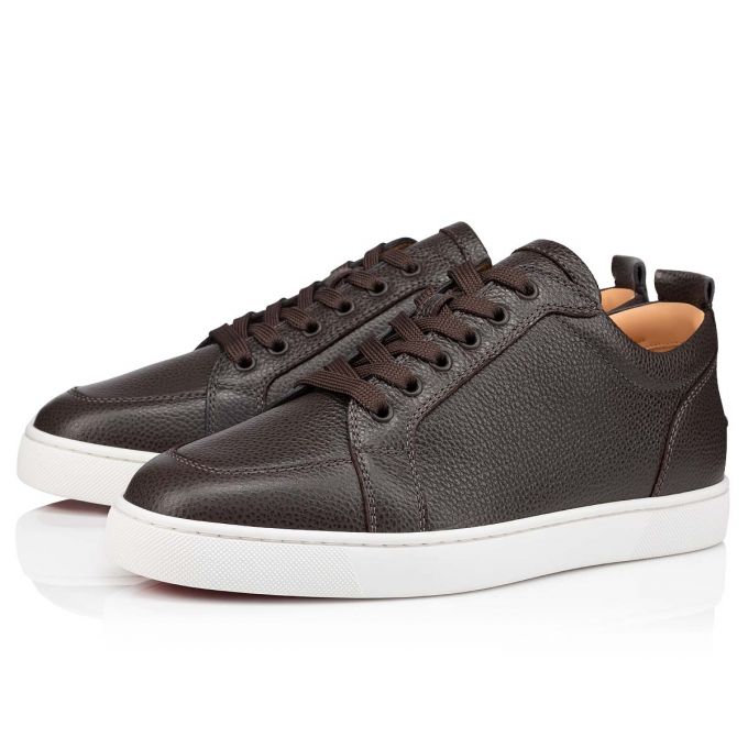 Tenis Christian Louboutin Rantulow 000 Calf Sneakers Hombre Grises Oscuro | MX-40601