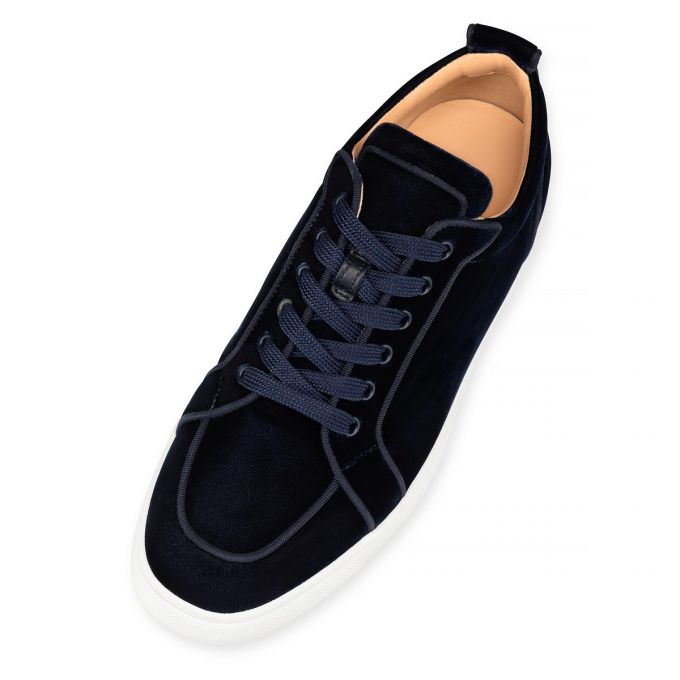 Tenis Christian Louboutin Rantulow Orlato Classic Fabric Sneakers Hombre Azul Marino | MX-00913