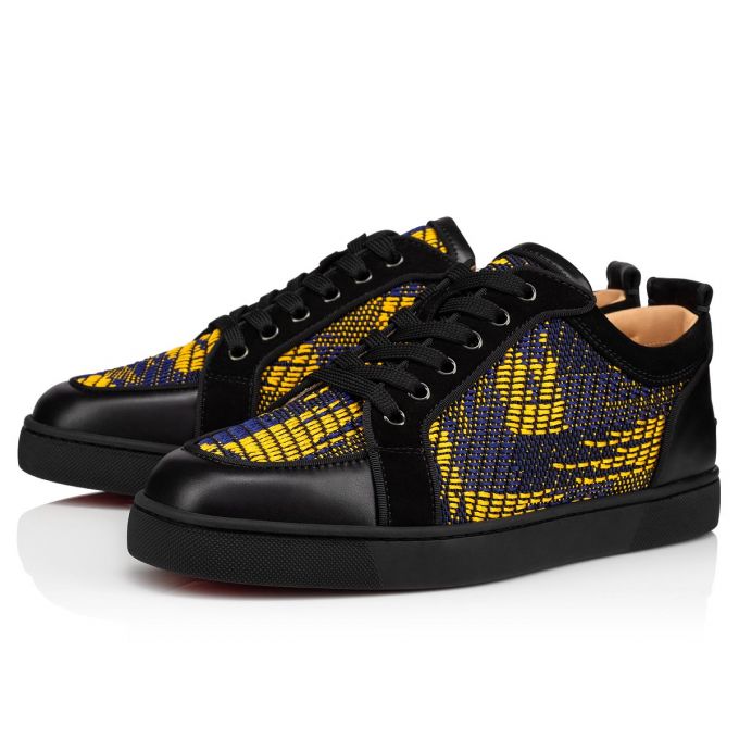 Tenis Christian Louboutin Rantulow Orlato Algodon Sneakers Hombre Multicolor | MX-31594