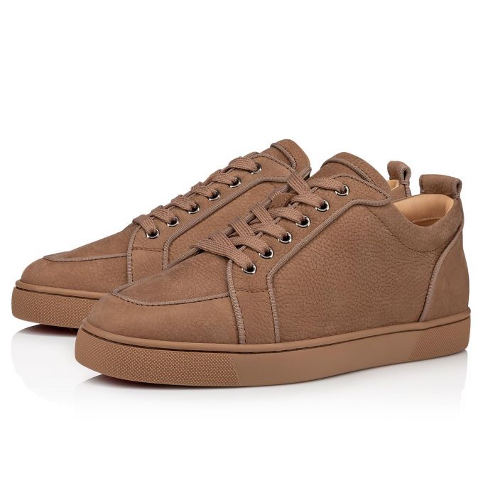 Tenis Christian Louboutin Rantulow Orlato Fennec Calf Sneakers Hombre Kaki | MX-89086