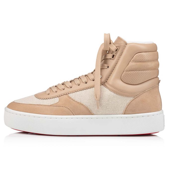 Tenis Christian Louboutin Top Rui Calf Sneakers Hombre Grises | MX-76304