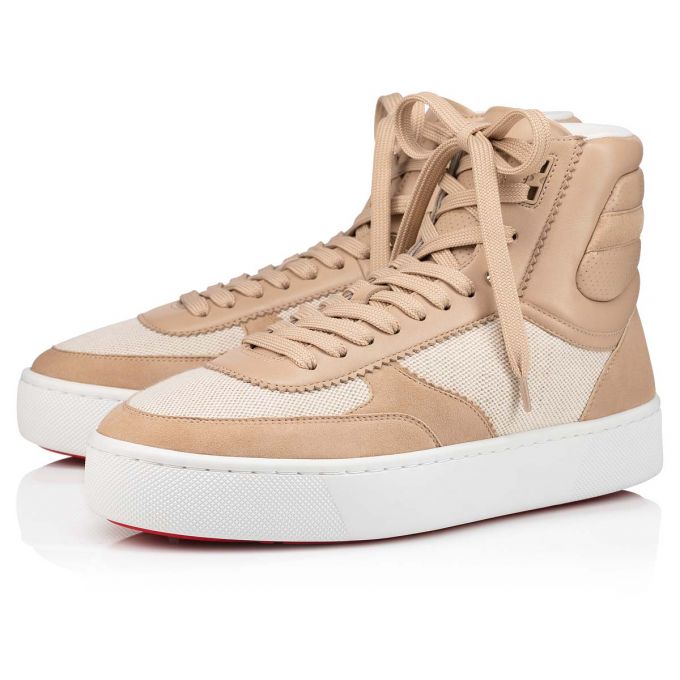 Tenis Christian Louboutin Top Rui Calf Sneakers Hombre Grises | MX-76304