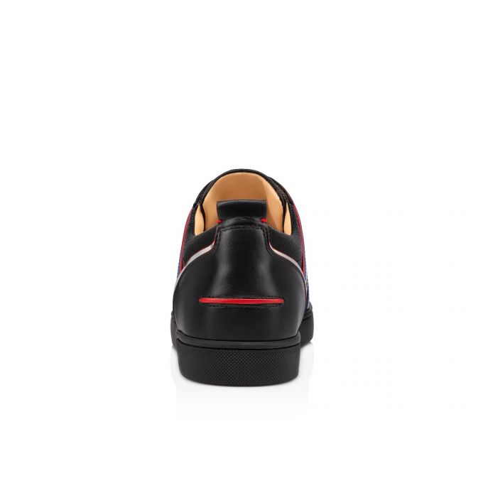 Tenis Christian Louboutin Vida Viva Calf Sneakers Hombre Negros | MX-31033