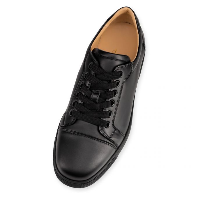 Tenis Christian Louboutin Vieira 000 Calf Sneakers Mujer Negros | MX-05638