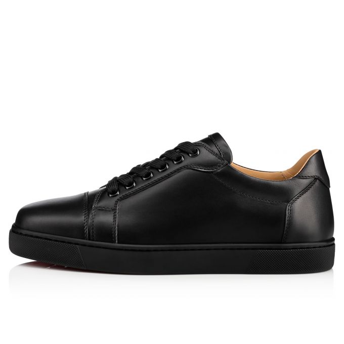 Tenis Christian Louboutin Vieira 000 Calf Sneakers Mujer Negros | MX-05638