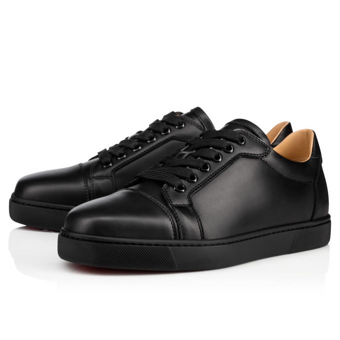 Tenis Christian Louboutin Vieira 000 Calf Sneakers Mujer Negros | MX-05638