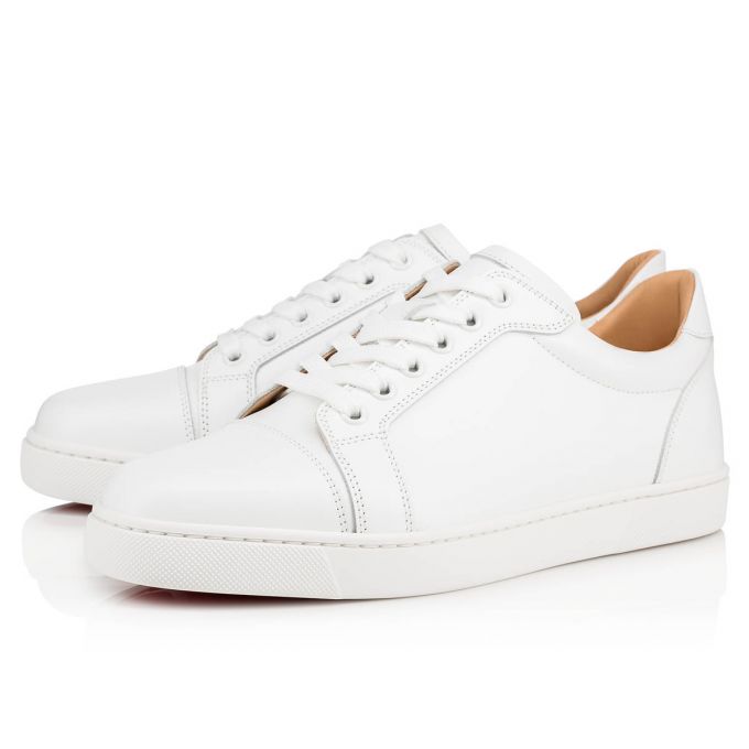 Tenis Christian Louboutin Vieira 000 Calf Sneakers Mujer Blancos | MX-55518