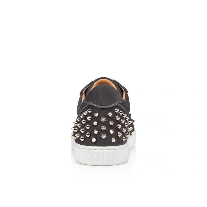 Tenis Christian Louboutin Vieira 2 Orlato Veau Velours Sneakers Mujer Grises | MX-46958