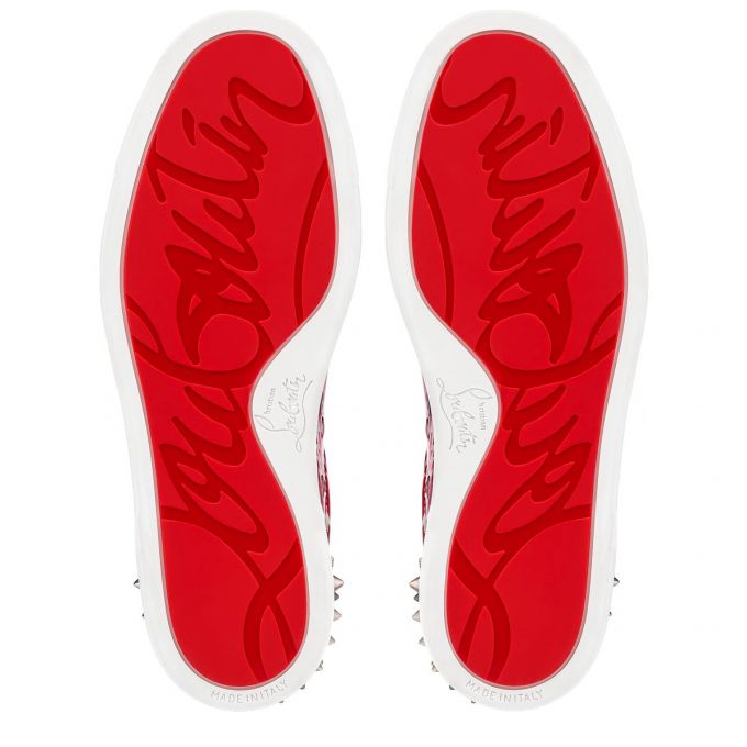 Tenis Christian Louboutin Vieira 2 Orlato Version Charol Sneakers Mujer Rojos | MX-59497