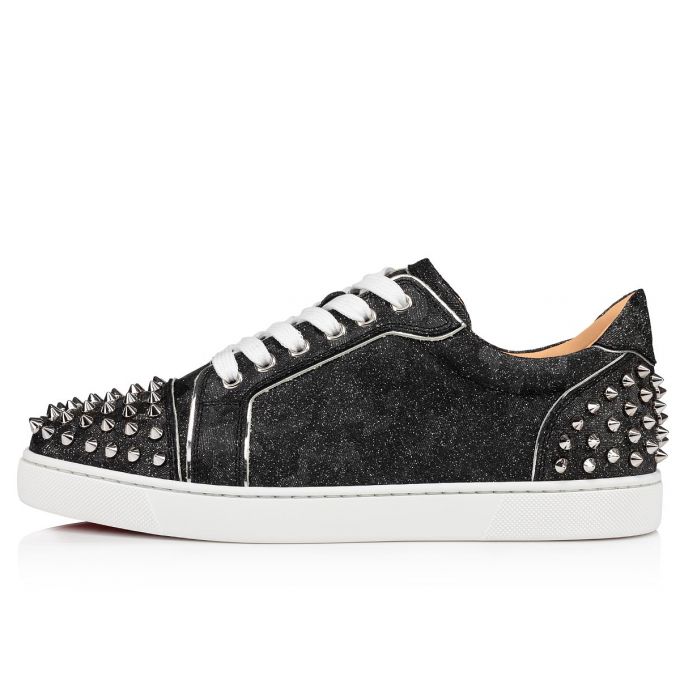 Tenis Christian Louboutin Vieira 2 Sneakers Mujer Negros | MX-29637