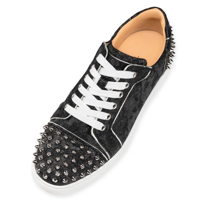 Tenis Christian Louboutin Vieira 2 Sneakers Mujer Negros | MX-29637