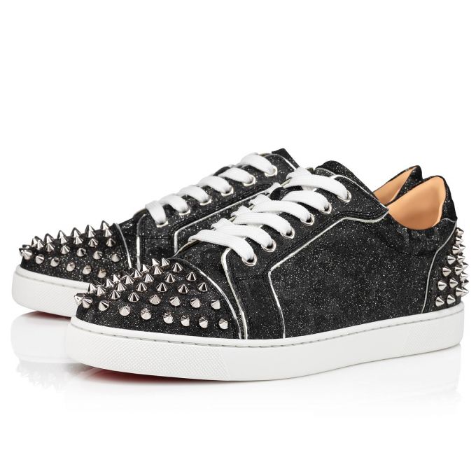 Tenis Christian Louboutin Vieira 2 Sneakers Mujer Negros | MX-29637