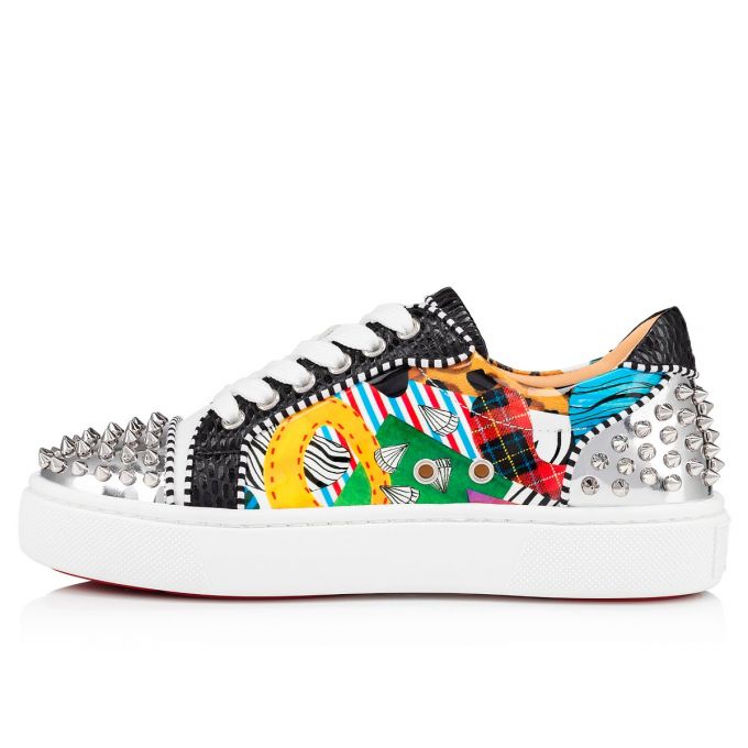 Tenis Christian Louboutin Vieirissima 2 Orlato Calf Sneakers Mujer Multicolor | MX-39841