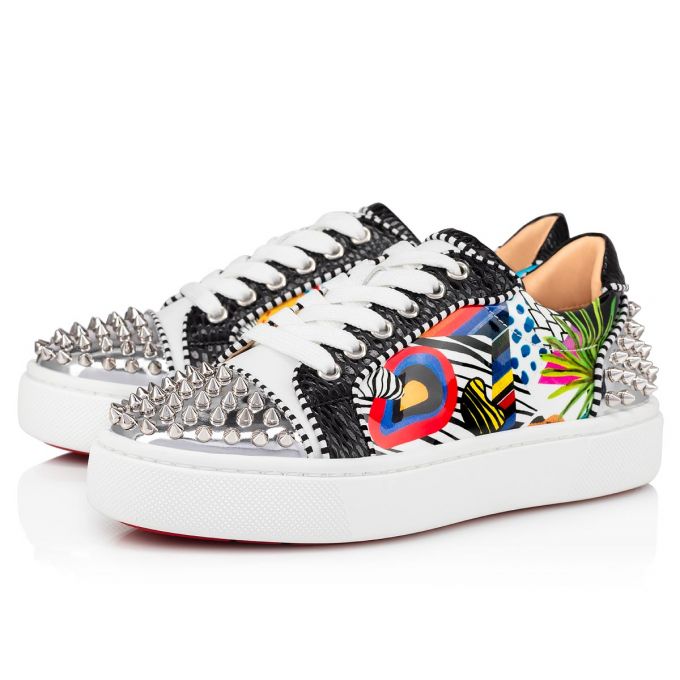 Tenis Christian Louboutin Vieirissima 2 Orlato Calf Sneakers Mujer Multicolor | MX-39841