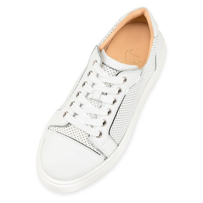 Tenis Christian Louboutin Vieirissima Calf Sneakers Mujer Blancos | MX-03522