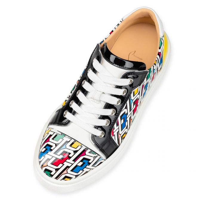 Tenis Christian Louboutin Vieirissima Charol Sneakers Mujer Multicolor | MX-16772