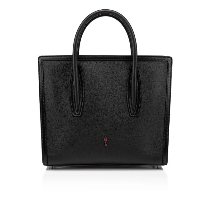 Top Handles Christian Louboutin Paloma S Medium Classic Cuero Top Handles Mujer Negros | MX-05861