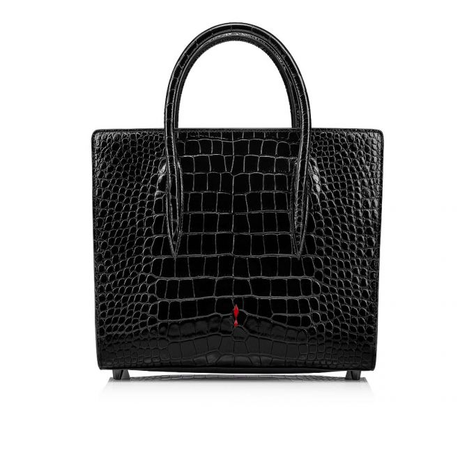 Top Handles Christian Louboutin Paloma S Medium Creative Cuero Top Handles Mujer Negros | MX-55636