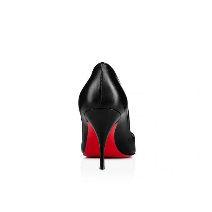 Zapatos De Salon Christian Louboutin Clare 080 80 Nappa Cuero Pumps Mujer Negros | MX-11047