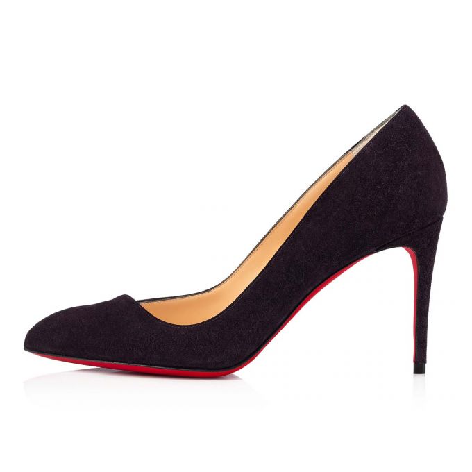 Zapatos De Salon Christian Louboutin Corneille 085 85 Veau Velours Pumps Mujer Azules | MX-80512