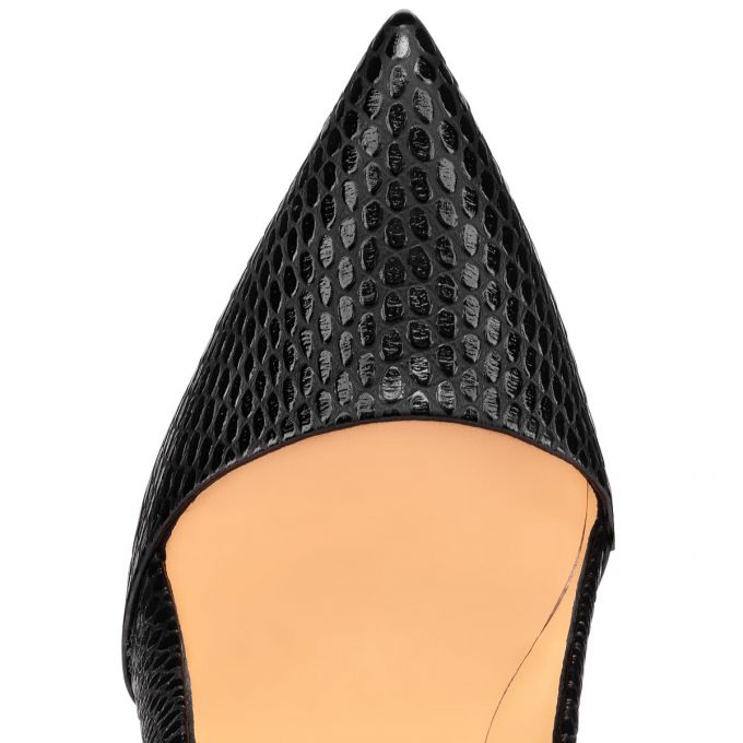 Zapatos De Salon Christian Louboutin Epic Et Pointe 100 Calf Pumps Mujer Negros | MX-10463