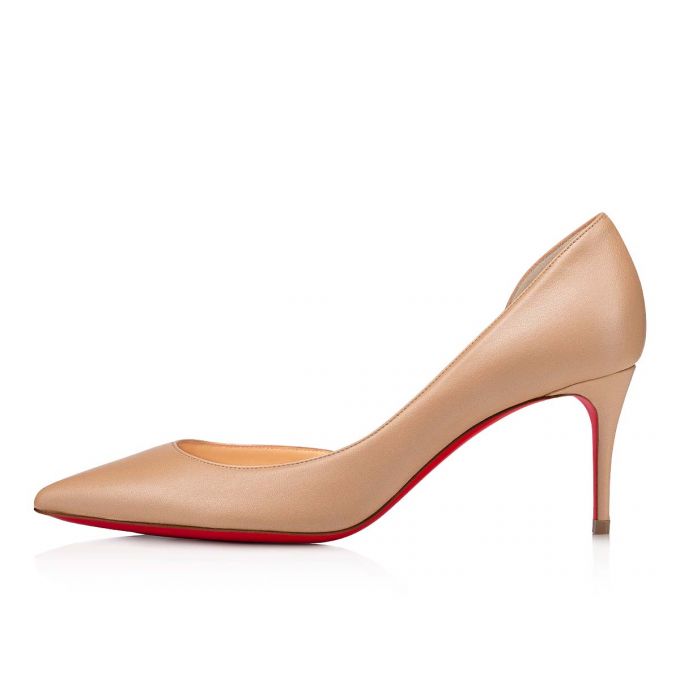 Zapatos De Salon Christian Louboutin Iriza 70 Nappa Pumps Mujer Beige | MX-01328