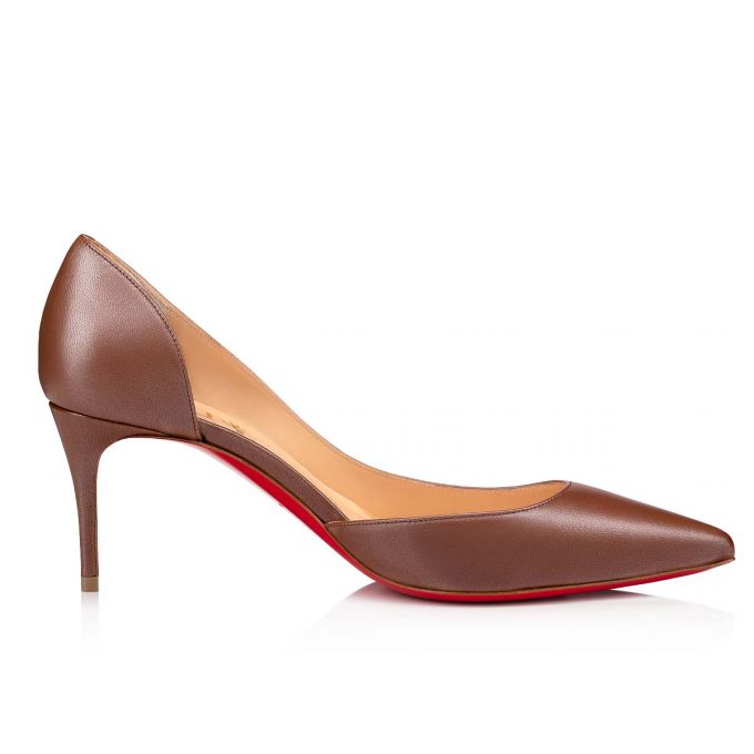 Zapatos De Salon Christian Louboutin Iriza 70 Nappa Pumps Mujer Marrom | MX-39780