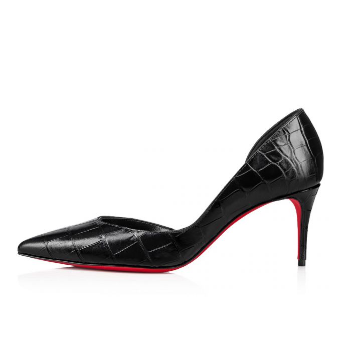 Zapatos De Salon Christian Louboutin Iriza 70 Calf Pumps Mujer Negros | MX-46128