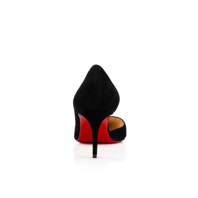 Zapatos De Salon Christian Louboutin Iriza 070 70 Veau Velours Pumps Mujer Negros | MX-62678