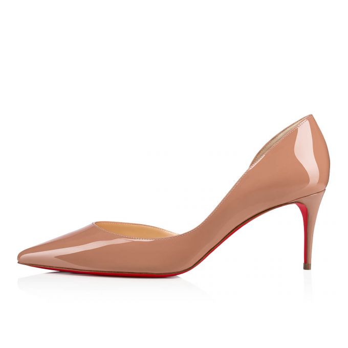 Zapatos De Salon Christian Louboutin Iriza 070 70 Charol Pumps Mujer Beige | MX-81318