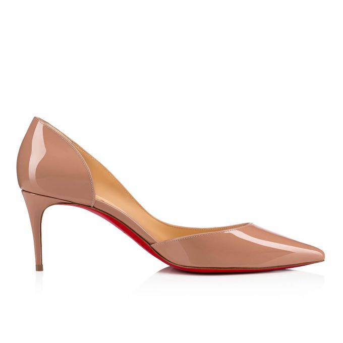 Zapatos De Salon Christian Louboutin Iriza 070 70 Charol Pumps Mujer Beige | MX-81318