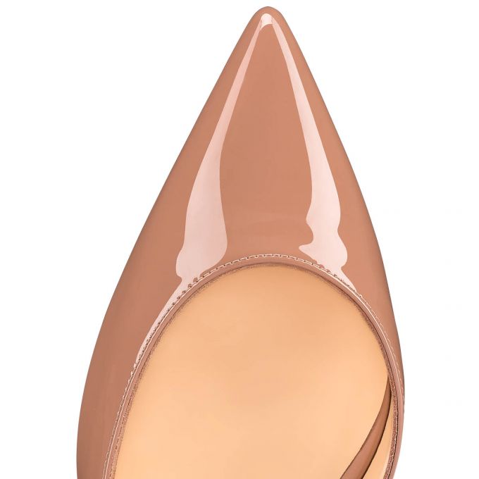 Zapatos De Salon Christian Louboutin Iriza 070 70 Charol Pumps Mujer Beige | MX-81318