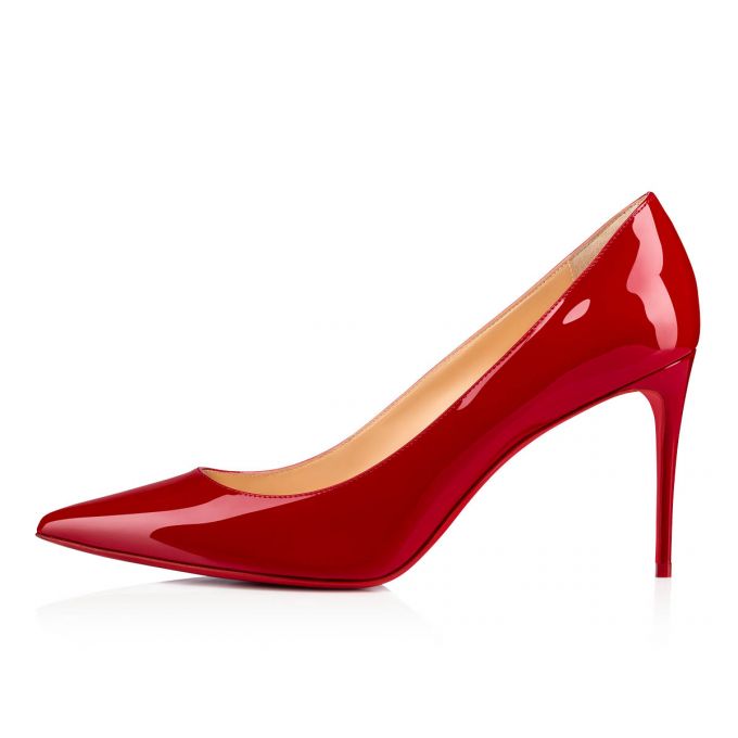 Zapatos De Salon Christian Louboutin Kate 085 85 Charol Pumps Mujer Rojos | MX-01580