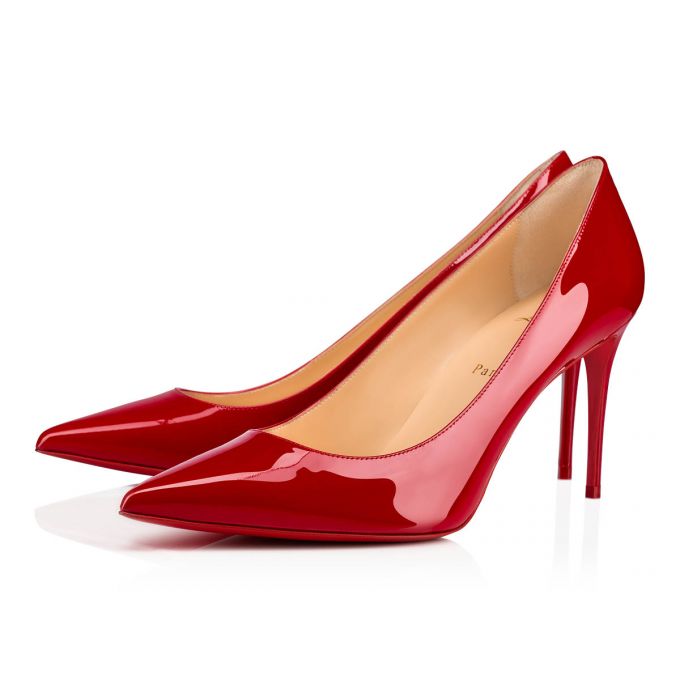 Zapatos De Salon Christian Louboutin Kate 085 85 Charol Pumps Mujer Rojos | MX-01580